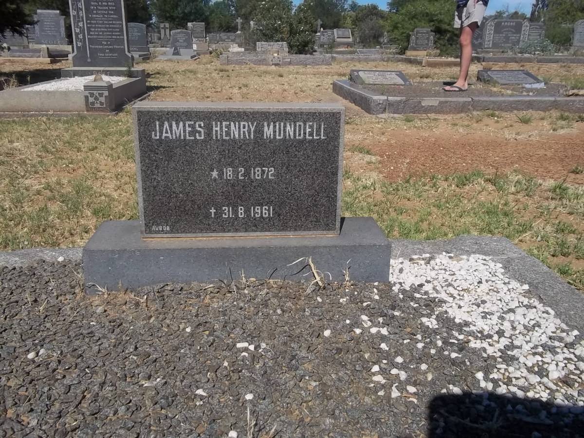 MUNDELL James Henry 1872-1961