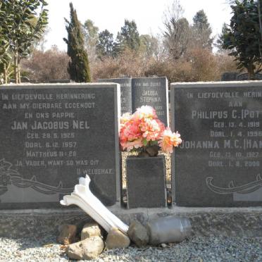 NEL Philipus 1919-1996 &amp; Johanna M.C. 1927-2006 :: NEL Jan Jacobus 1925-1957