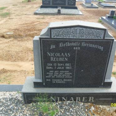 NINABER Nicolaas Reuben 1907-1963