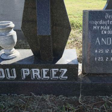 PREEZ André, du 1926-1996