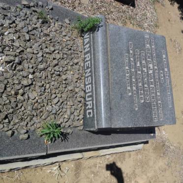 RENSBURG Ben D.J., van 1903-1946
