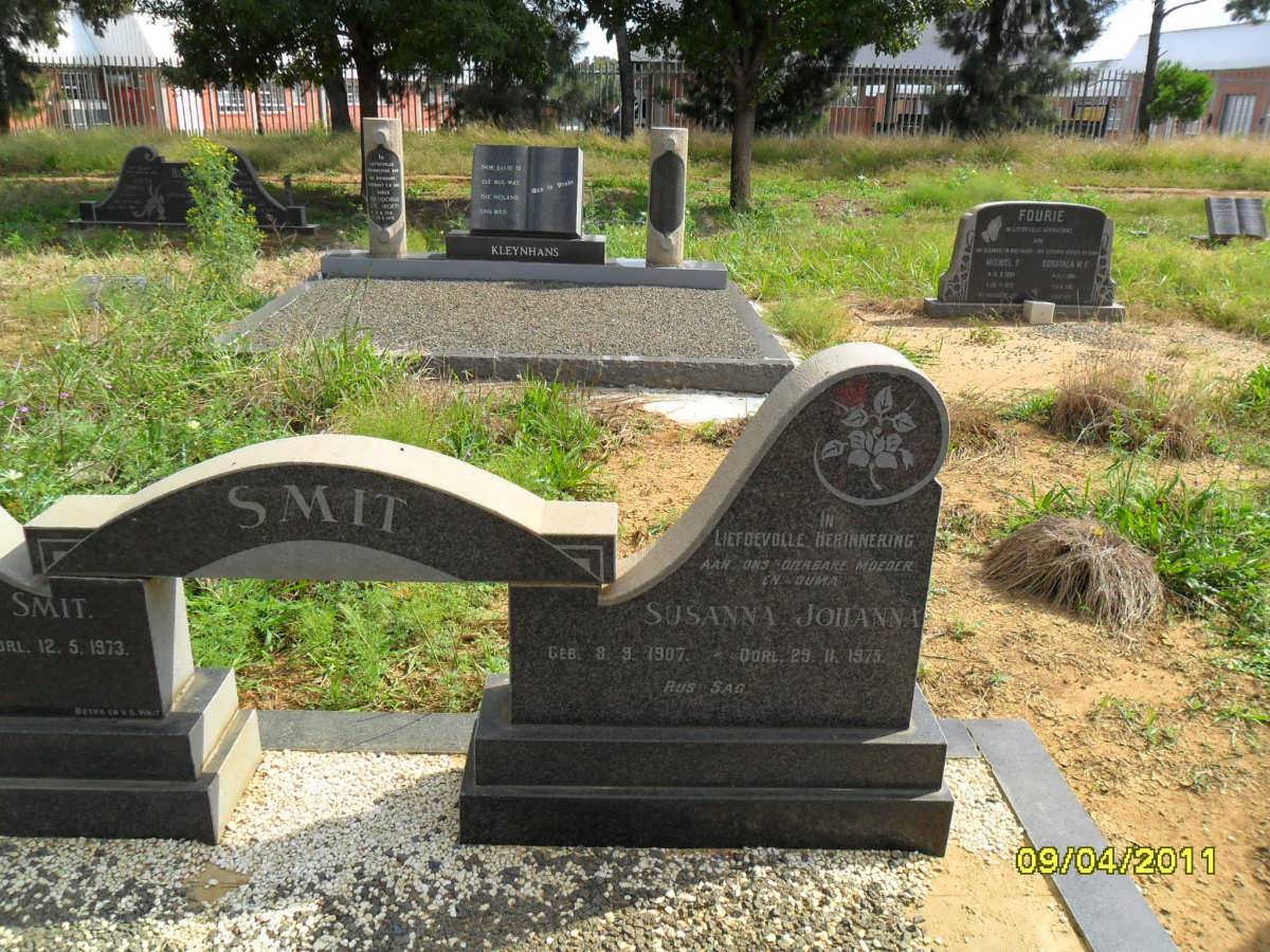 SMIT Susanna Johanna 1907-1975