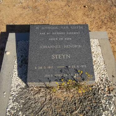 STEYN Johannes Hendrik 1912-1972