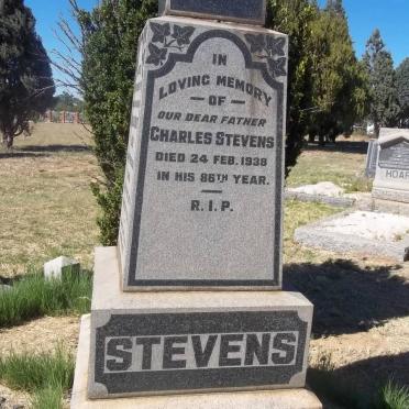 STEVENS Charles -1938