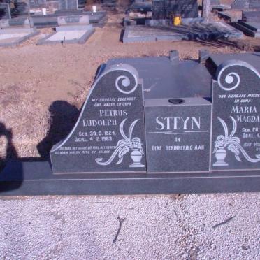 STEYN Petrus Ludolph 1924-1983 &amp; Maria Magdalena 1924-1993