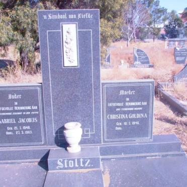STOLTZ Gabriel Jacobus 1948-1983 &amp; Christina Goldina 1946-