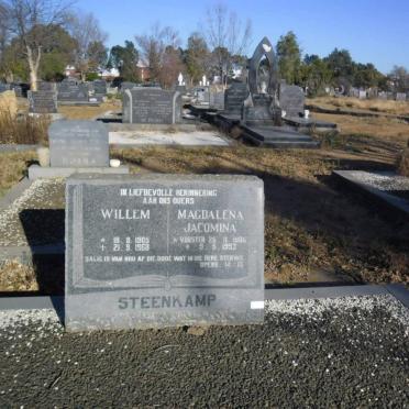 STEENKAMP Willem 1905-1968 &amp; Magdalena Jacomina VORSTER 1905-1993