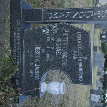 STEENKAMP Pieter Ignatius Michael 1921-1996 &amp; Debora Jacoba 1928-