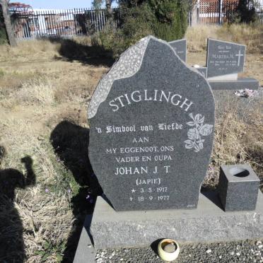 STIGLINGH Johan J.T. 1917-1977
