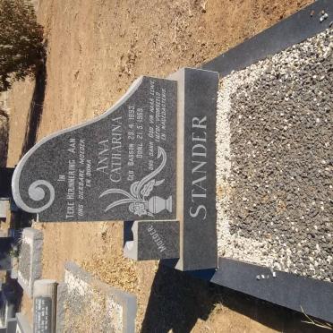 STANDER Anna Catharina nee BASSON 1893-1969