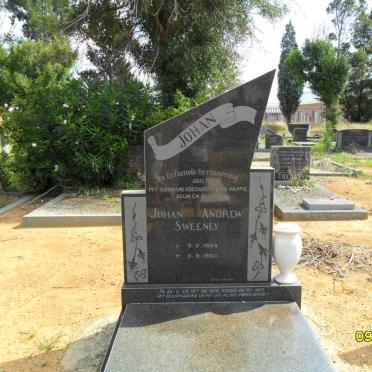 SWEENEY Johan Andrew 1954-1980