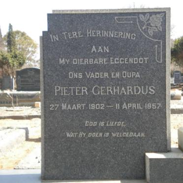 UYS Pieter Gerhardus 1902-1957