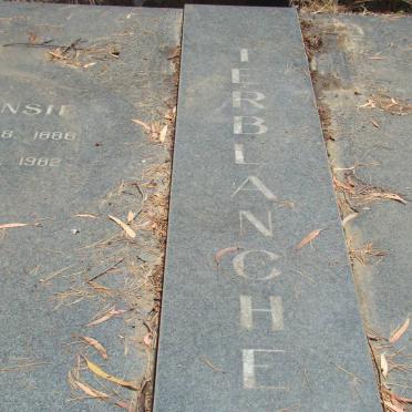 TERBLANCHE Hansie 1888-1962 :: TERBLANCHE Ora 1918-1990