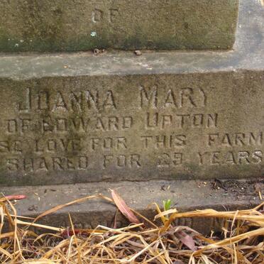 UPTON Joanna Mary