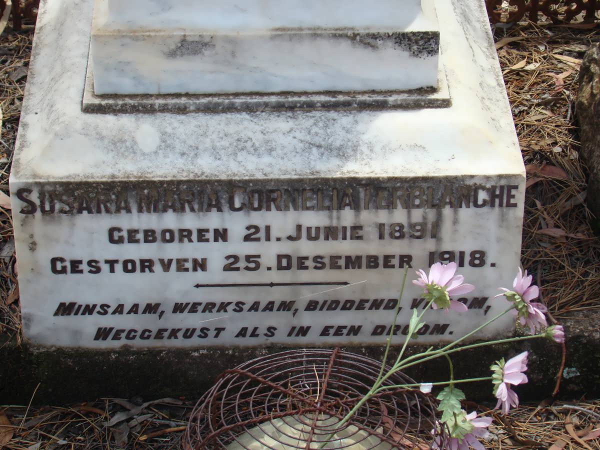 TERBLANCHE Susara Maria Cornelia 1891-1918 _2