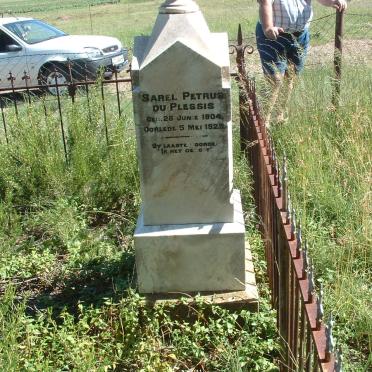 PLESSIS Sarel Petrus, du 1904-1925