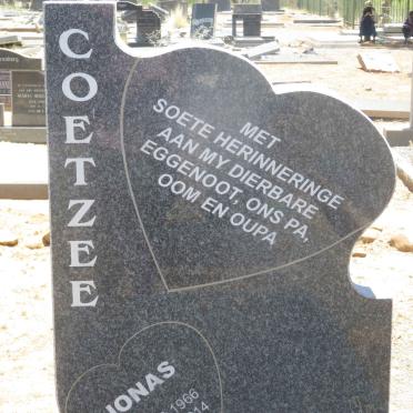 COETZEE Jonas 1966-2014