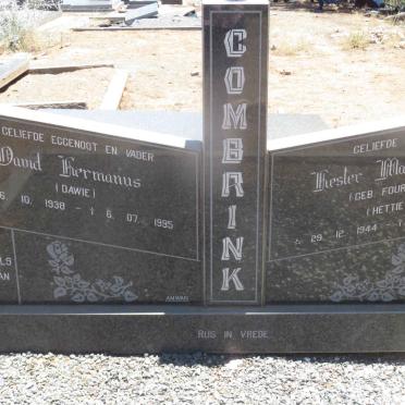 COMBRINK David Hermanus 1938-1995 &amp; Hester Magrietha FOURIE 1944-1997