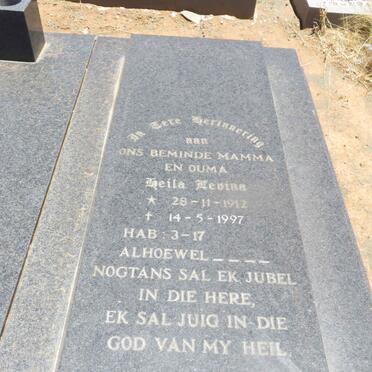 GOUWS Willem Johannes 1910-1978 &amp; Heila Levina 1912-1997