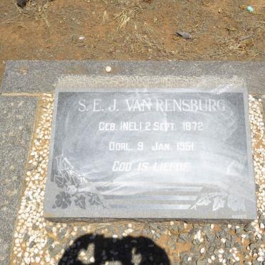 RENSBURG S.E., J. van nee NEL 1872-1951