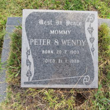 ? Mommy 1903-1988