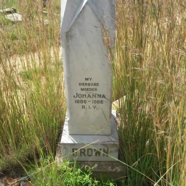 BROWN Johanna 1886-1962