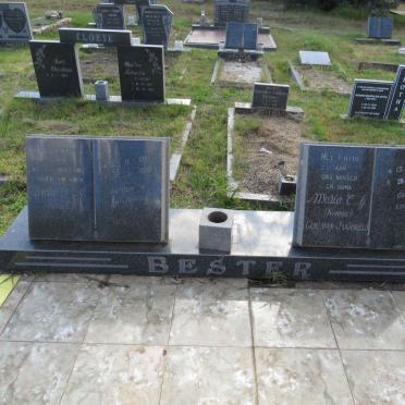 BESTER Andries J. 1917-1989 & Maria C.G. VAN JAARSVELD 1923-2013 _1