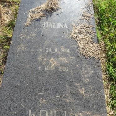 KRIEL Dalina 1924-1990