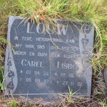 LOUW Carel 1939-1997 & Lisbo 1937-2002