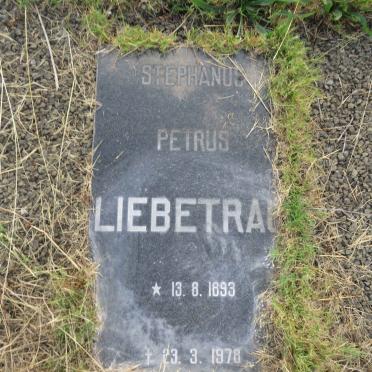 LIEBETRAU Stephanus Petrus 1893-1978