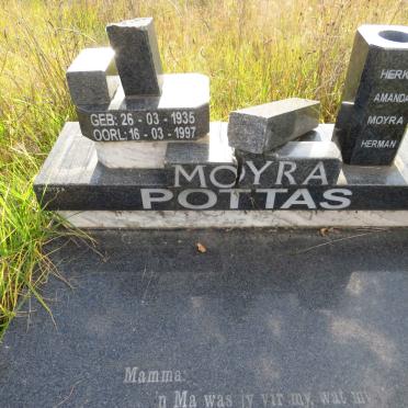 POTTAS Moyra 1935-1997