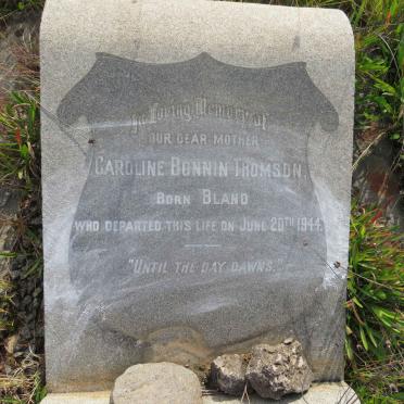 THOMSON Caroline Bonnin nee BLAND -1944