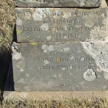 MOFFATT George Samuel Gad 1879-1901