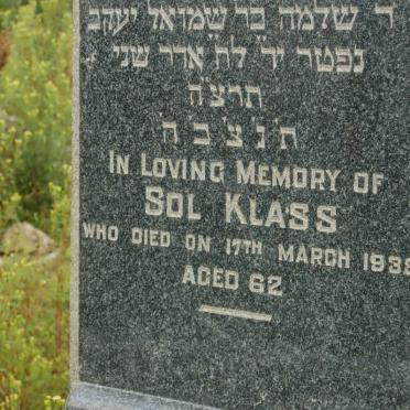 KLASS Sol -1938