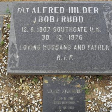 RUDD Alfred Hilder 1907-1976 &amp; Audrey Joan 1918-1994