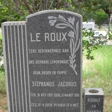 ROUX Stephanus Jacobus, le 1919-1961