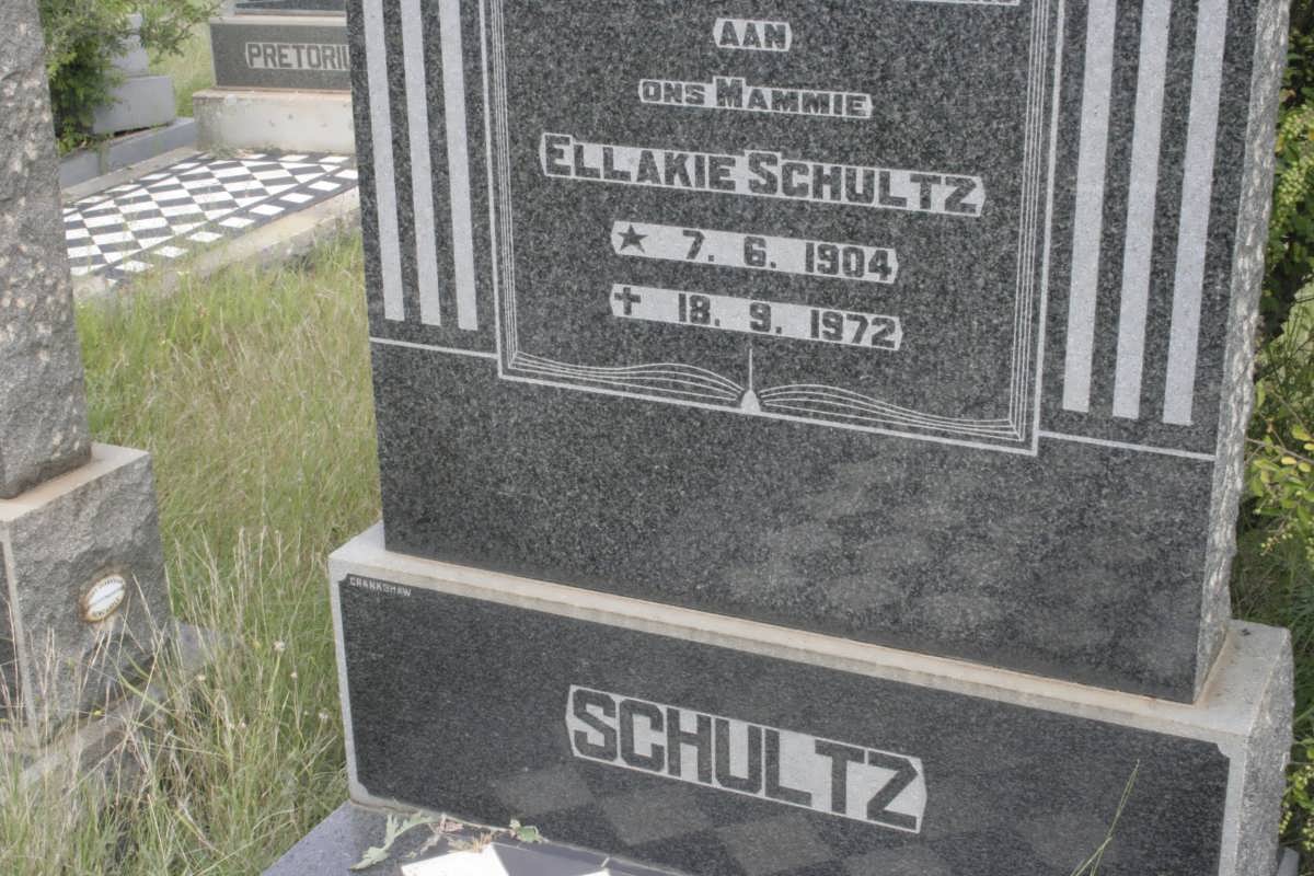 SCHULTZ Ellakie 1904-1972