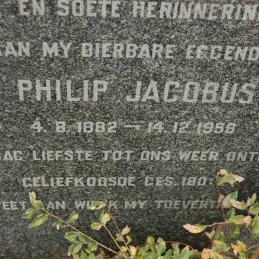 ? Philip Jacobus 1882-1958