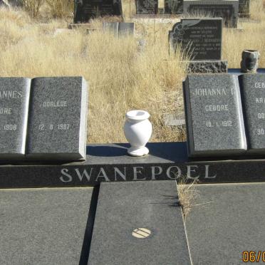 SWANEPOEL Johannes 1908-1987 &amp; Johanna I. KRAMER 1912-1984