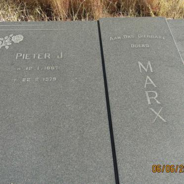 MARX Pieter J. 1887-1979