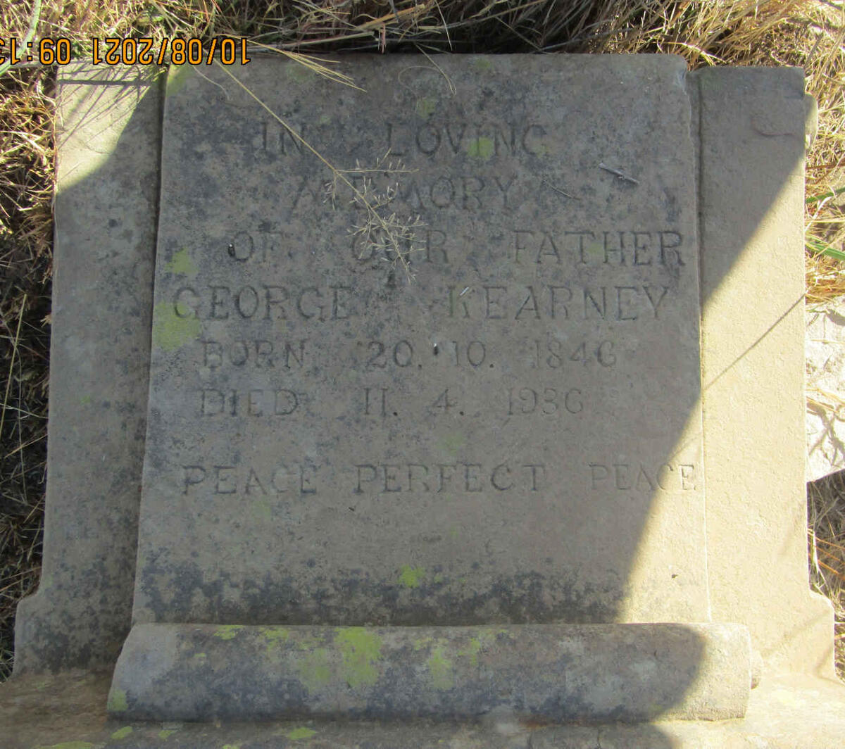 KEARNEY George 1846-1936