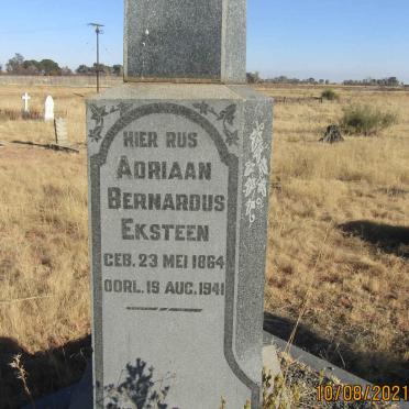 EKSTEEN Adriaan Bernardus 1864-1941