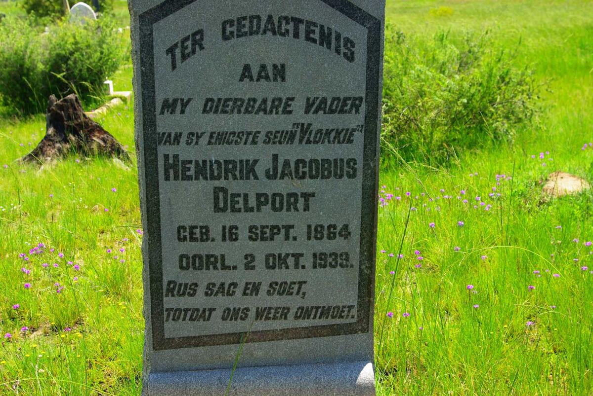 DELPORT Hendrik Jacobus 1864-1939