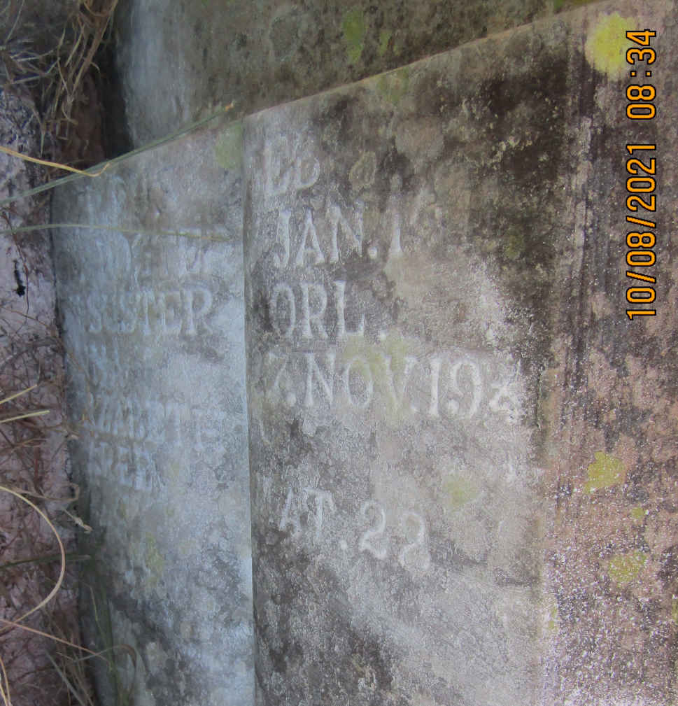 ?EE ?anna Elizabeth -194?