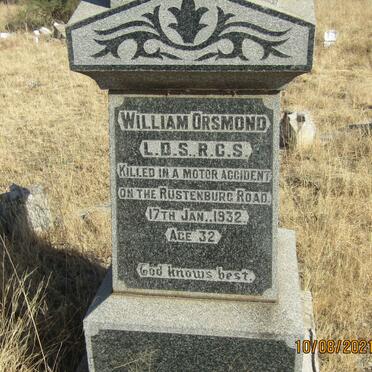 ORSMOND William -1932
