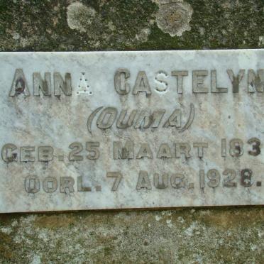 CASTELYN Anna 1830-1928