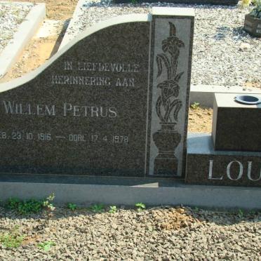 LOUW Willem Petrus 1916-1978