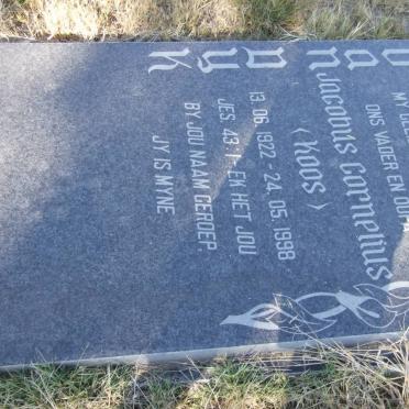 DYK Jacobus Cornelius, van 1922-1998