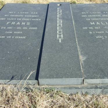 ENGELBRECHT Frans 1911-2000 &amp; Malie 1917-2005