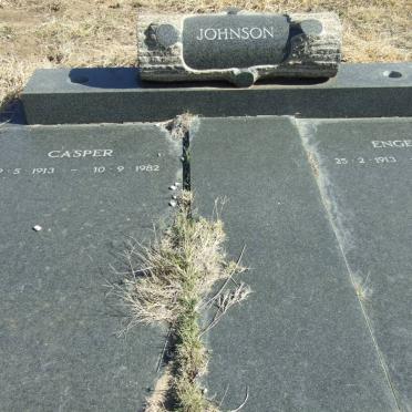 JOHNSON Casper 1913-1982 &amp; Engela 1913-1997